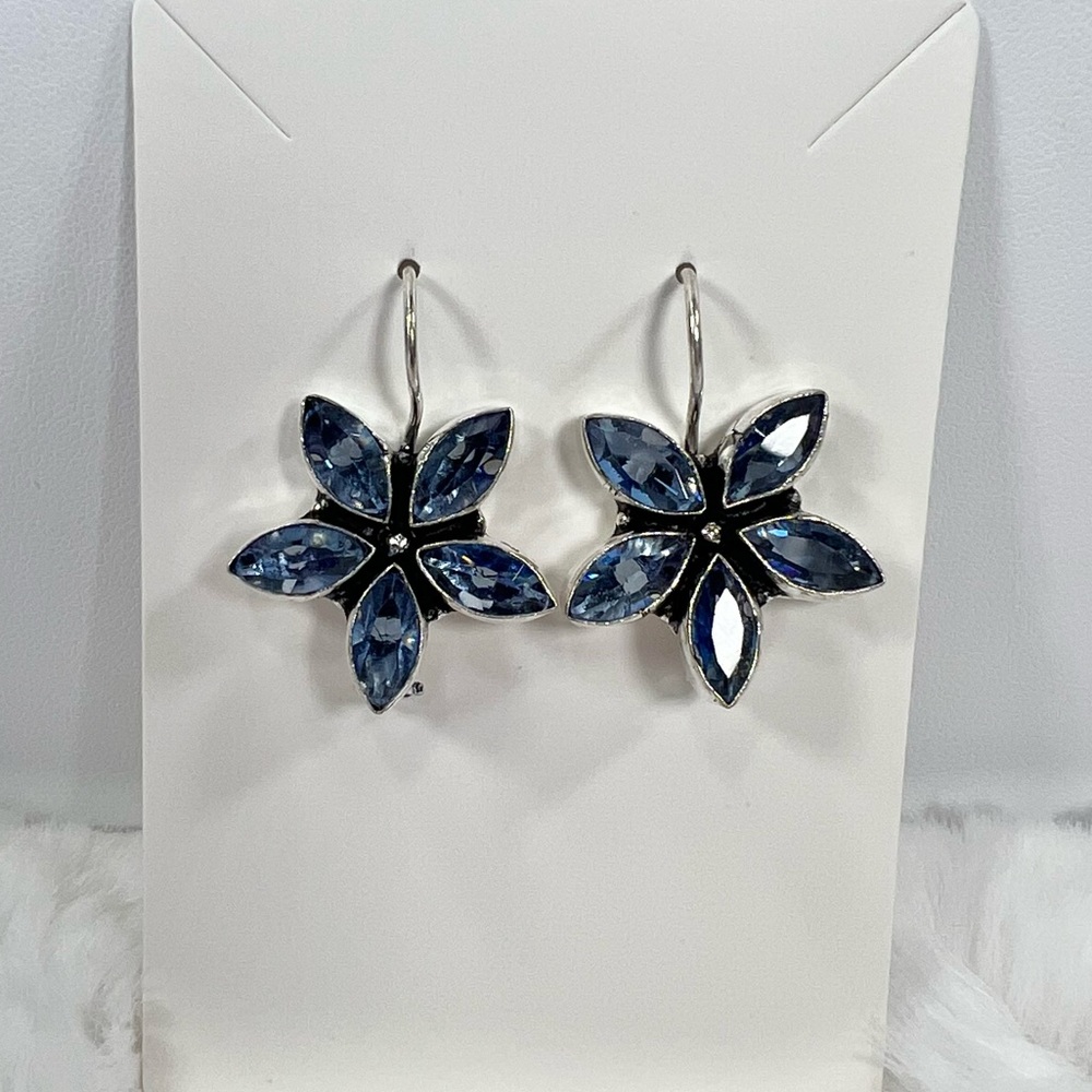 Amethyst Flower 🌸 925 Earrings